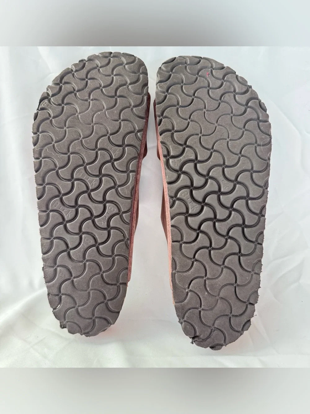 Birkenstock Arizona Sandals Habana Brown Oiled Leather Finish Sz 42 Outdoor EUC
